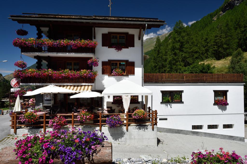 Hotel Les Melezes Haudères Exterior foto